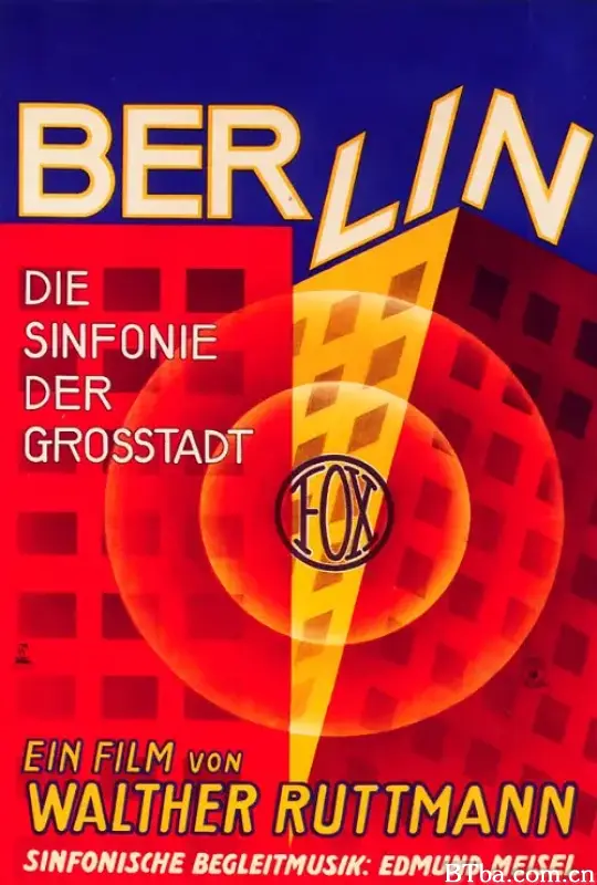柏林：城市交响曲/Berlin – Die Sinfonie der Großstadt