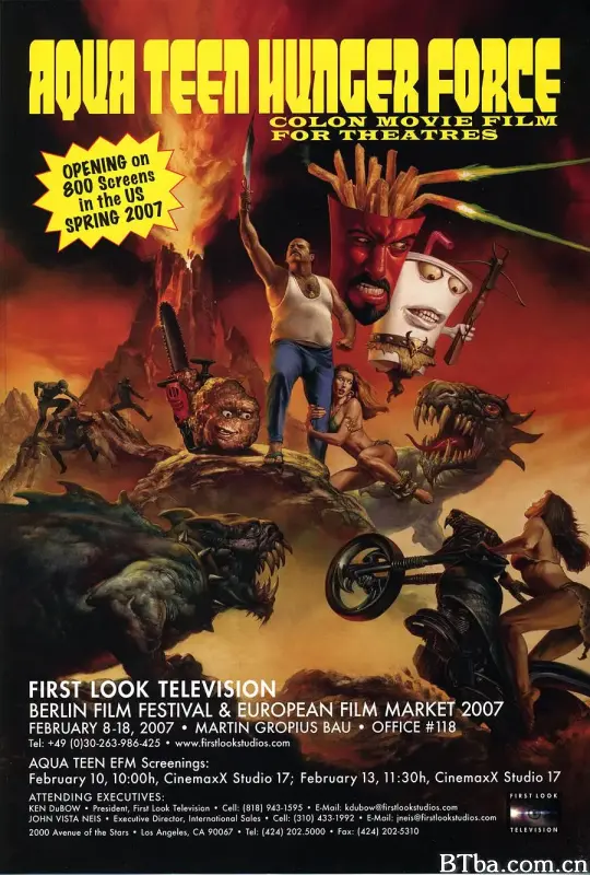饮料杯历险记/Aqua Teen Hunger Force Colon Movie Film for Theaters