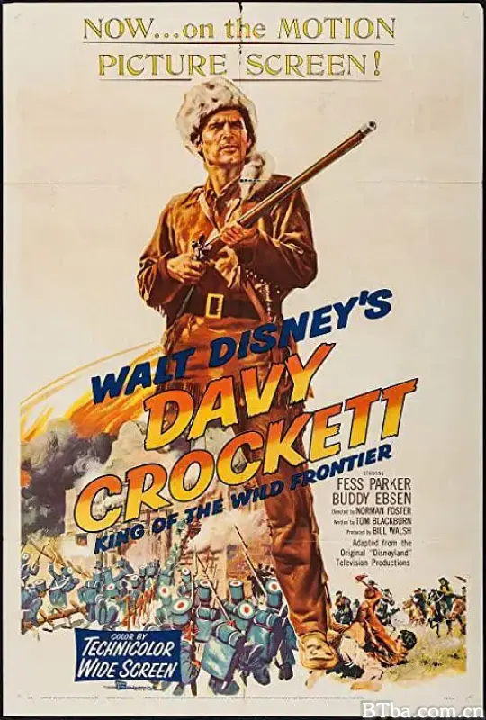 大卫克罗传/Davy Crockett, King of the Wild Frontier