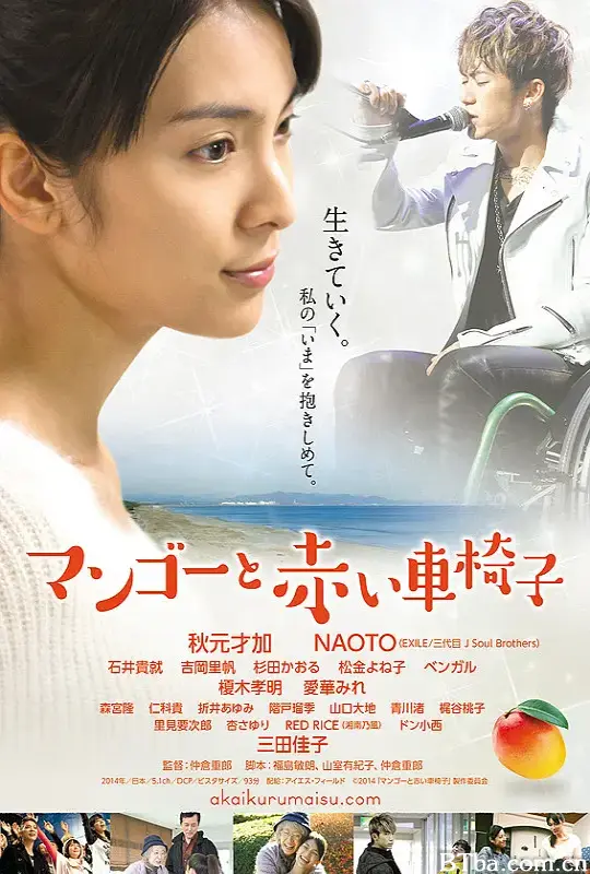 芒果和红色轮椅/マンゴーと赤い車椅子