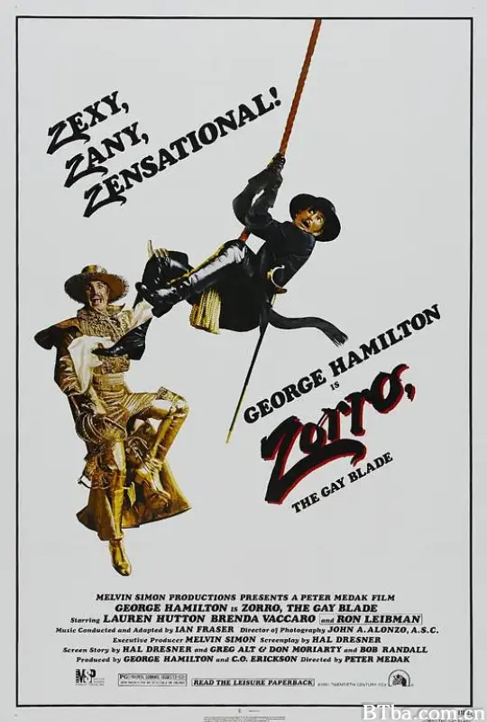粉雄佐罗/Zorro, the Gay Blade