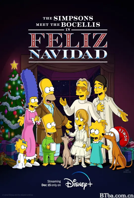 辛普森与波切利一家欢庆圣诞/The Simpsons Meet the Bocellis in Feliz Navidad