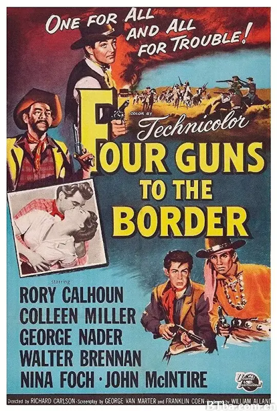 边城四霸天/Four Guns to the Border