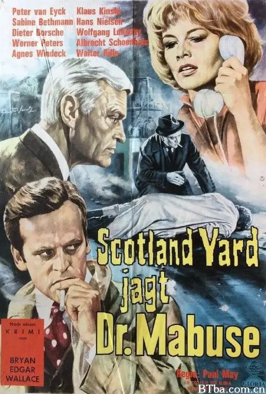 苏格兰场追踪马布斯博士/Scotland Yard jagt Dr. Mabuse