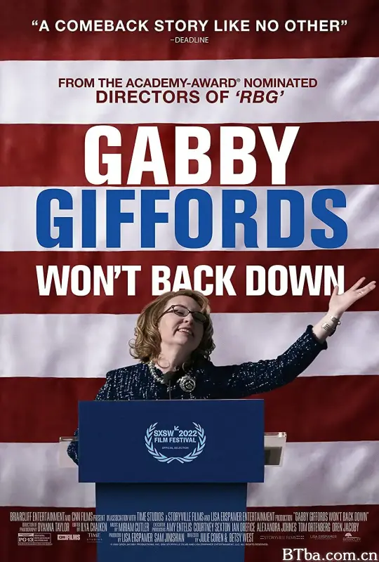 绝不退缩/Gabby Giffords Won’t Back Down