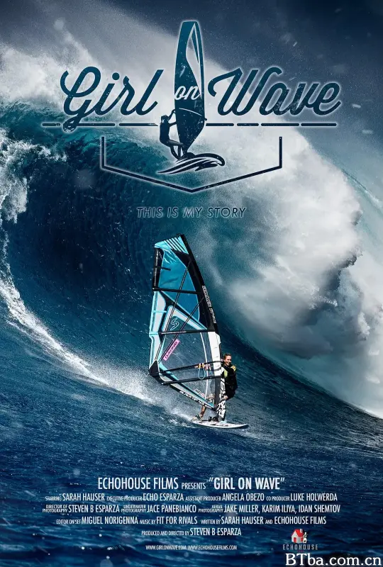 踏浪女孩/Girl on Wave