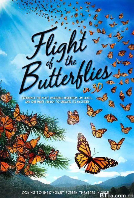 帝王蝶的迁徙/Flight of the Butterflies