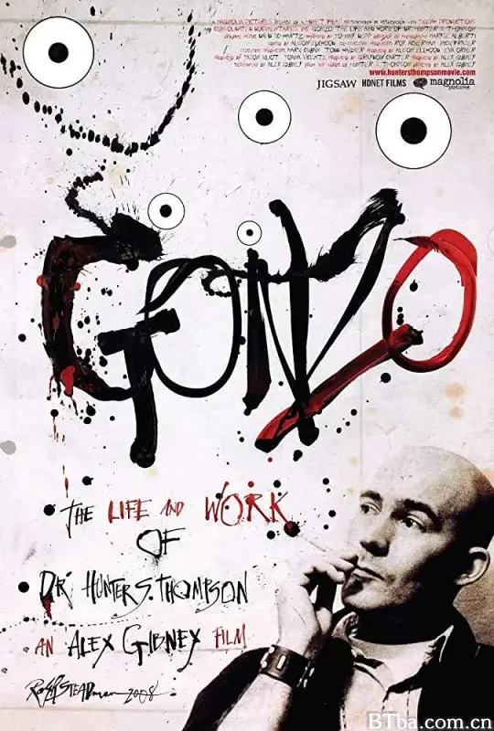 刚左传奇：亨特托马森博士的前世今生/Gonzo: The Life and Work of Dr. Hunter S. Thompson