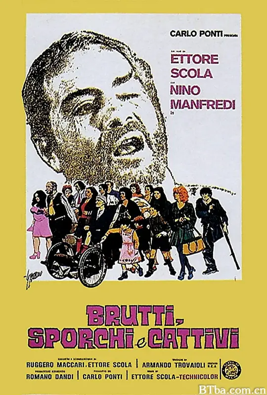 丑陋的罗马人/Brutti sporchi e cattivi